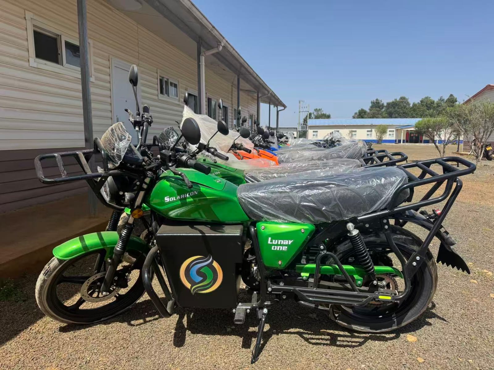 LUNAR ONE electric motorcycle fleet